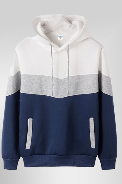 Danami 3 Colour Block Hoodie
